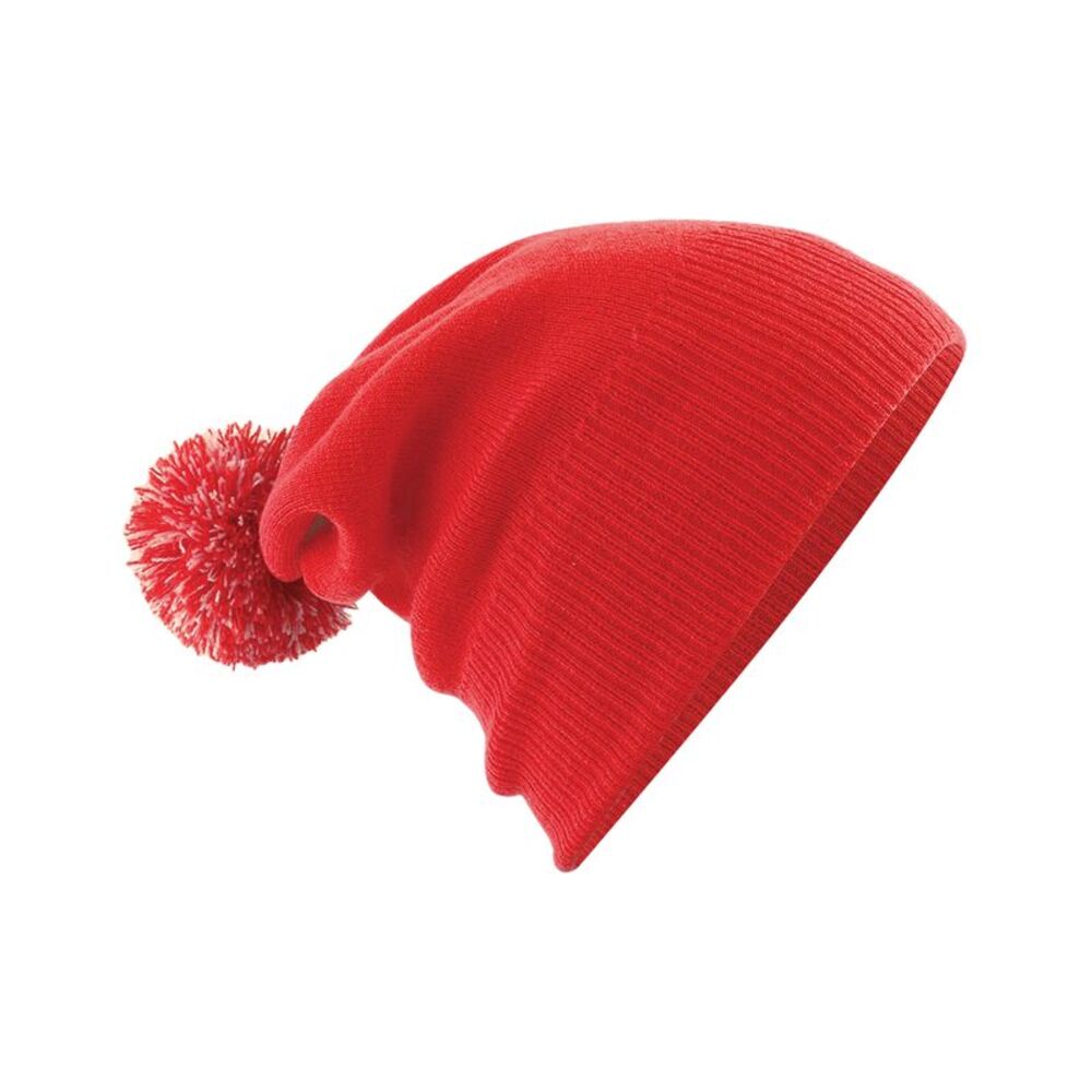 Beechfield Childrens/Kids Snowstar Beanie / French Navy